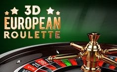 3D European Roulette with no deposit required