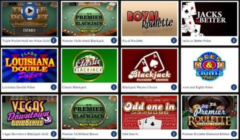 online casino table games